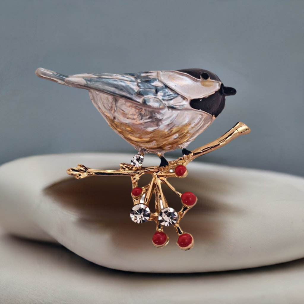 Fancy brooch - Multicolor Bird fine quality brooch lapel pin